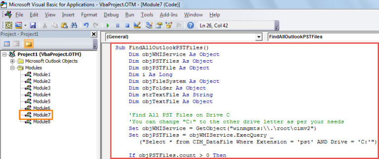 How to Quickly Get a List of All Outlook PST Files on Your Local Drive ...