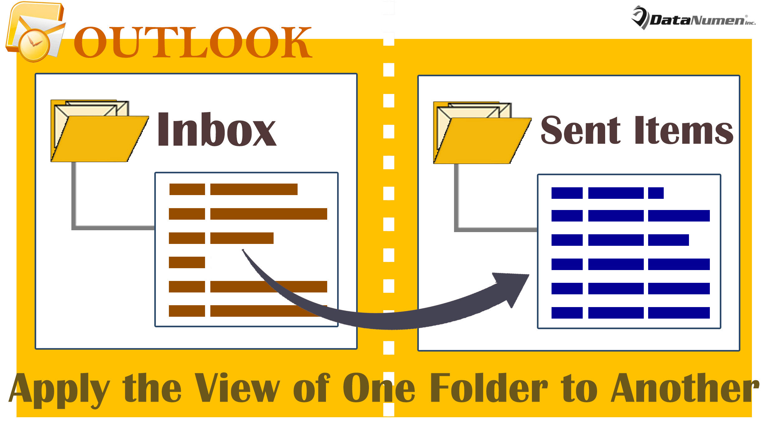 Apply the View of One Folder to Another in Your Outlook