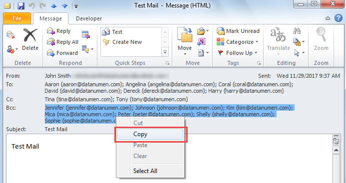Copy All BCC Recipients