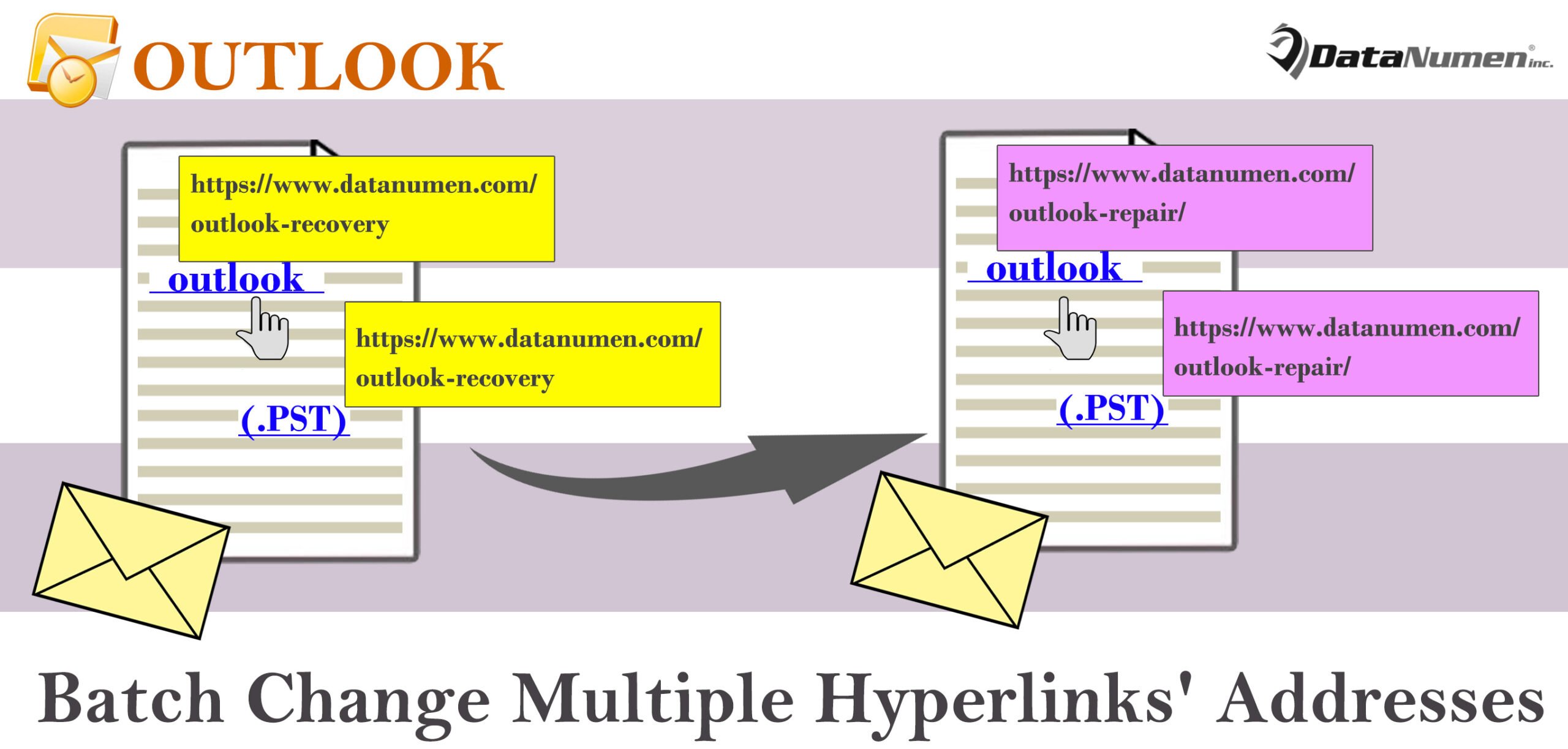 Batch Change Multiple Hyperlinks' Addresses in Your Outlook Email