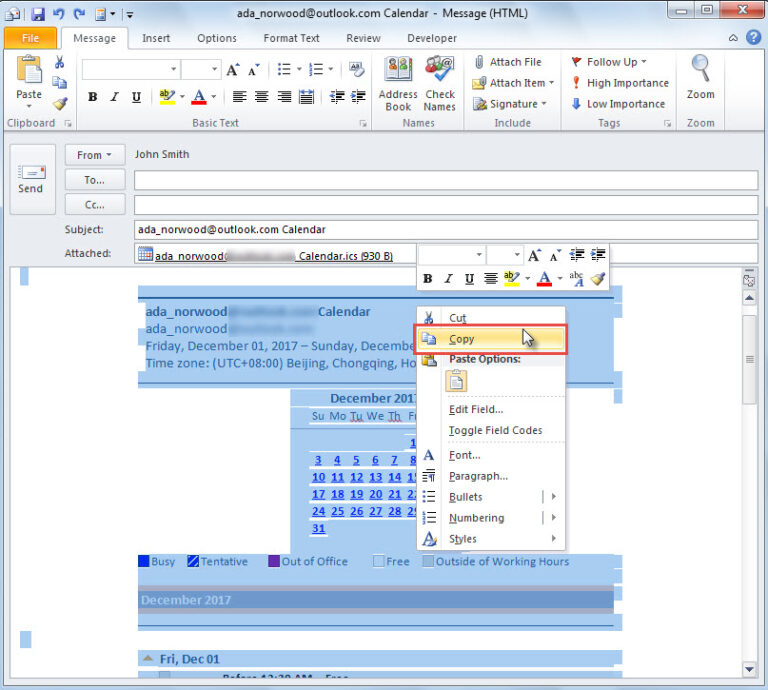 3 Quick Methods to Export Your Outlook Calendar to a Word Document