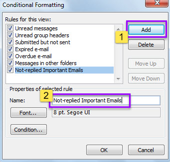 Create New Conditional Formatting Rule