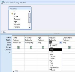 Query Consists Of A GROUP BY Clause