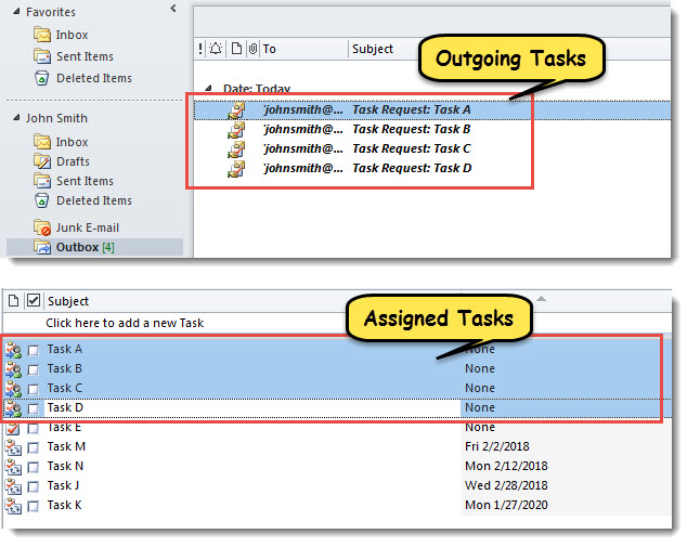 Assigned Tasks