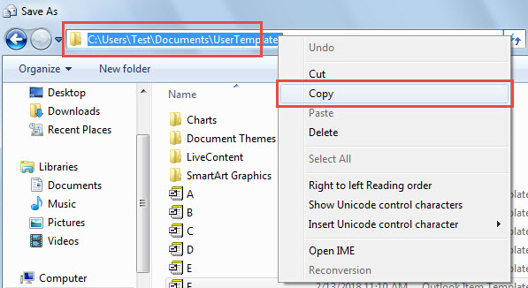 Copy Folder Path