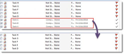 How To Auto Hide Completed Tasks In Your Outlook