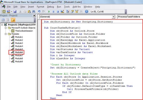 How to Quickly Count All Tasks by Status in Your Outlook