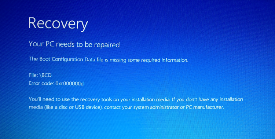 Fix Invalid Configuration Information - Windows boot error
