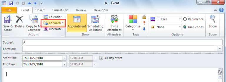 2 Methods to Batch Send Multiple Calendar Items via Outlook Email