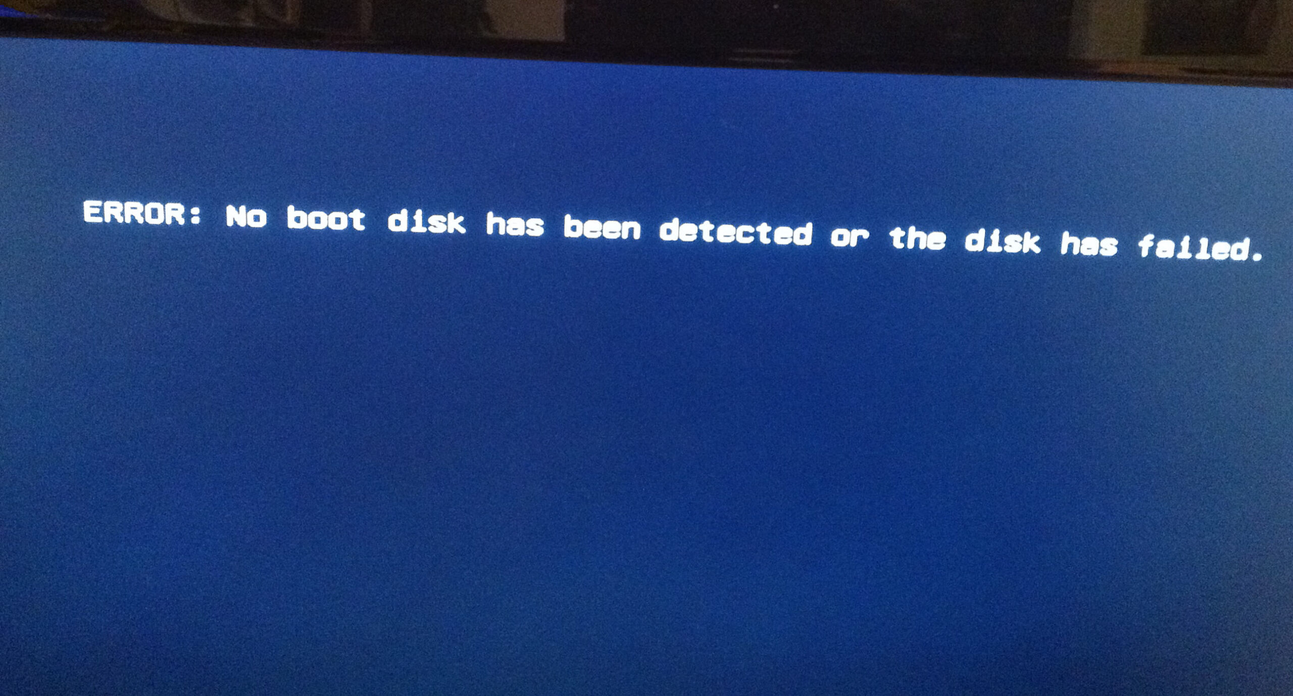 7 Effective Solutions To No Boot Disk Has Been Detected Or The