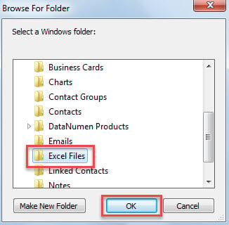 Select Windows Folder