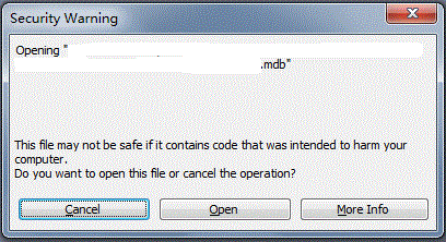 This file may not be safe if it contains code that was intended to harm your computer