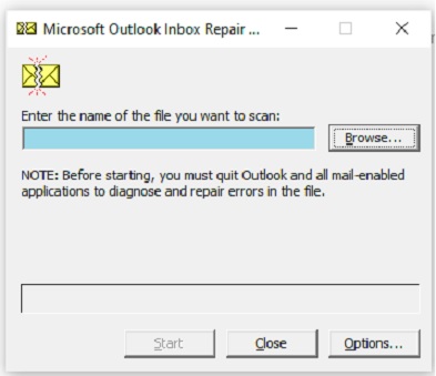scanpst.exe(Inbox Repair Tool)