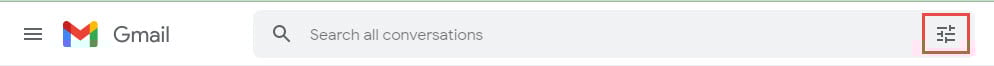 Gmail Search Options