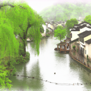 Kouřový déšť v Jiangnan