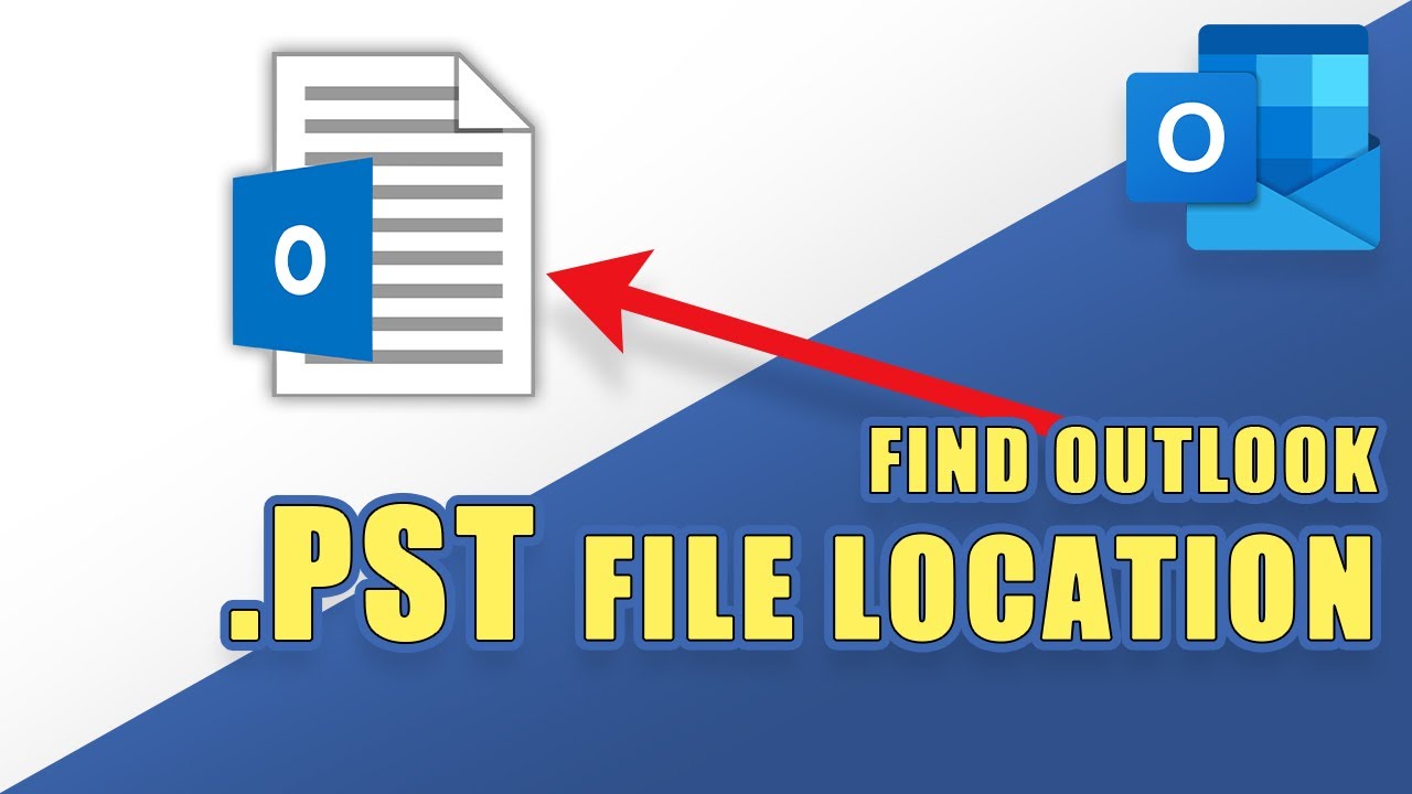 Find Outlook PST File