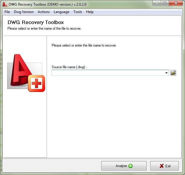 DWG Recovery Toolbox
