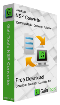 GainTools NSF to PST Converter