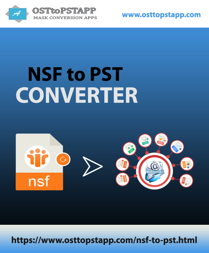 OST to PST App NSF to PST Converter
