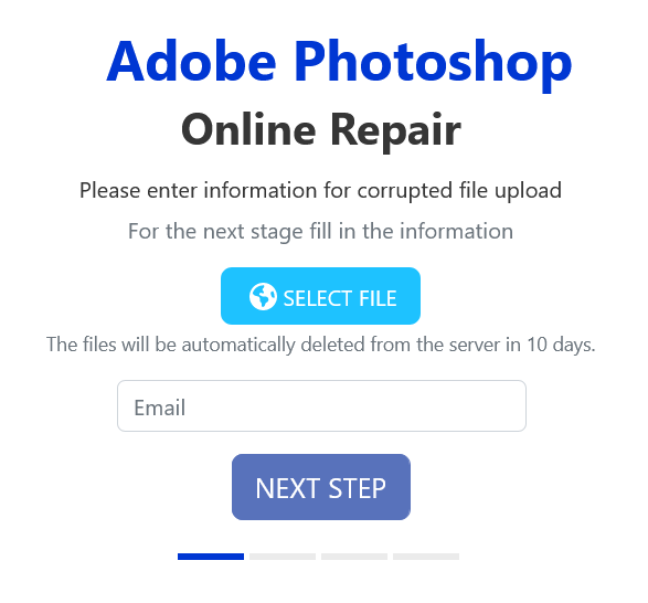 Online Adobe Photoshop Repair Tool