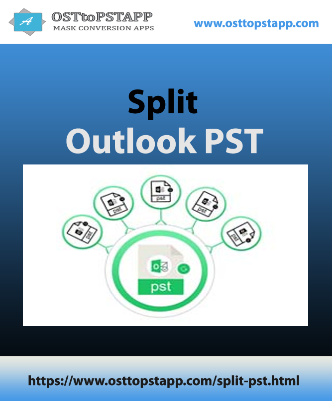 OST to PST App Split PST