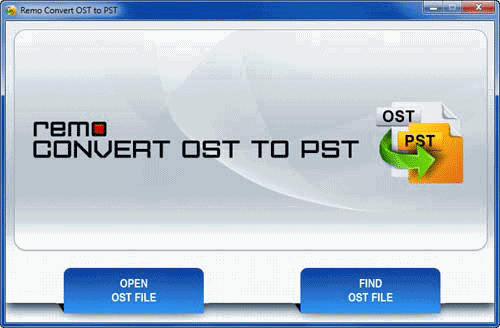 Remo OST to PST Converter