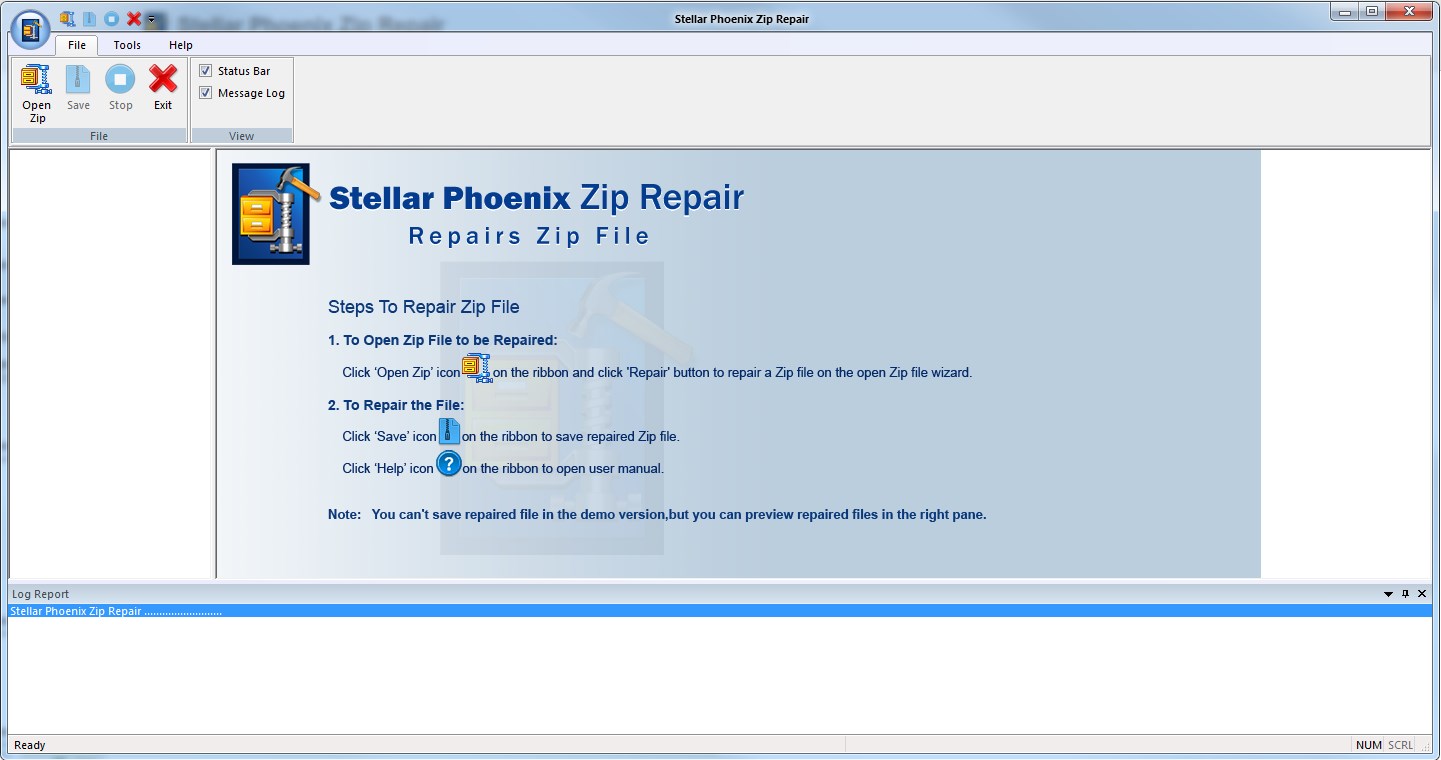 Stellar Phoenix Zip Repair