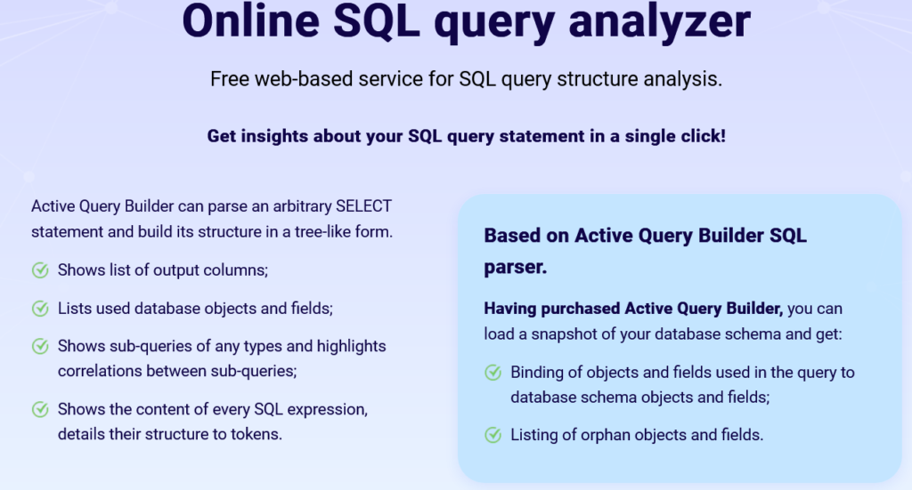 15 Best MS SQL Query Analyzers (2024) [FREE DOWNLOAD]