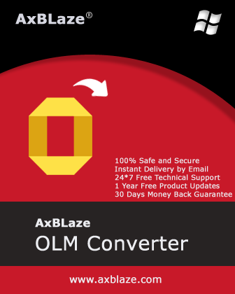 AxBlaze OLM to PST Converter