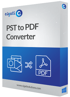 Cigati PST to PDF