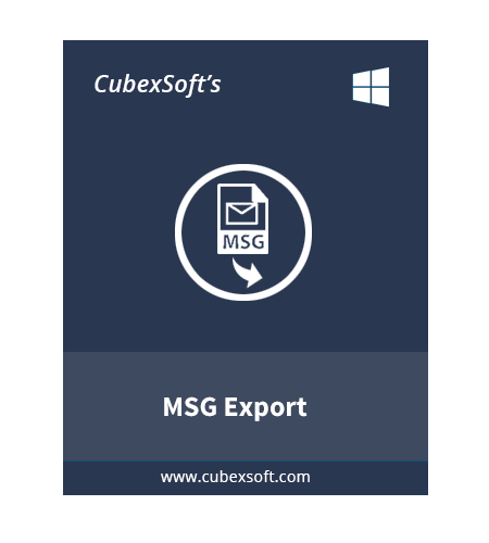CubexSoft MSG to PST