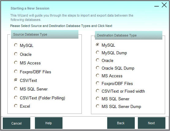 Data Loader MSSQL to MySQL