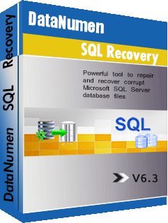 DataNumen SQL Recovery 6.3 Boxshot