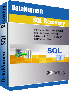 DataNumen SQL Recovery 6.3 בוקסשוט