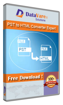 Datavare PST to HTML