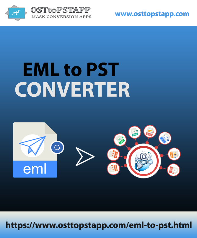 OST to PST App EML to PST Converter