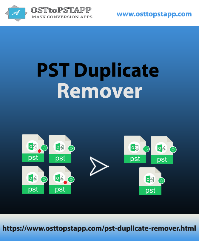 OST to PST App Outlook Duplicate Remover Tool