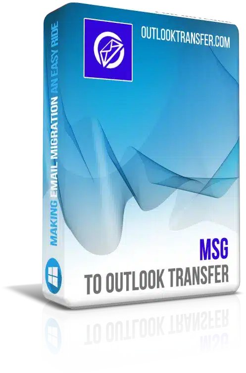 Outlooktransfer MSG to PST