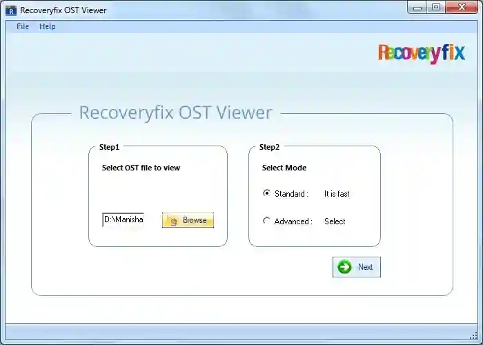Recoveryfix OST Viewer