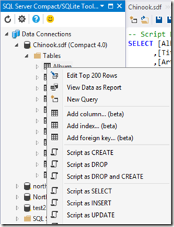 SQL Server Compact & SQLite Toolbox