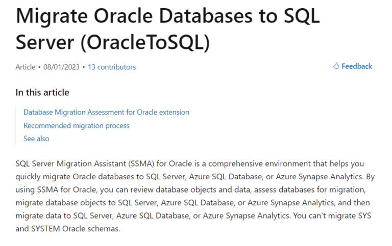 7 Best Oracle to MSSQL Converters (2024) [FREE DOWNLOAD]