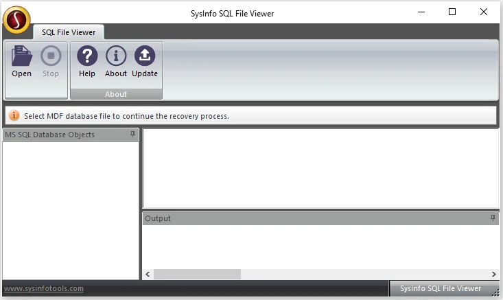 Sysinfo SQL Viewer