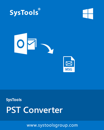 SysTools PST to MSG