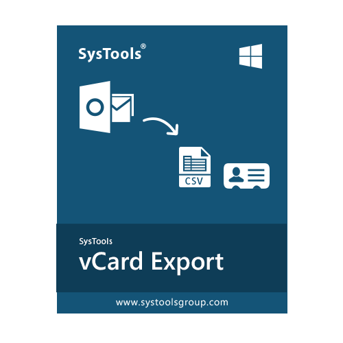 SysTools vCard Export Tool