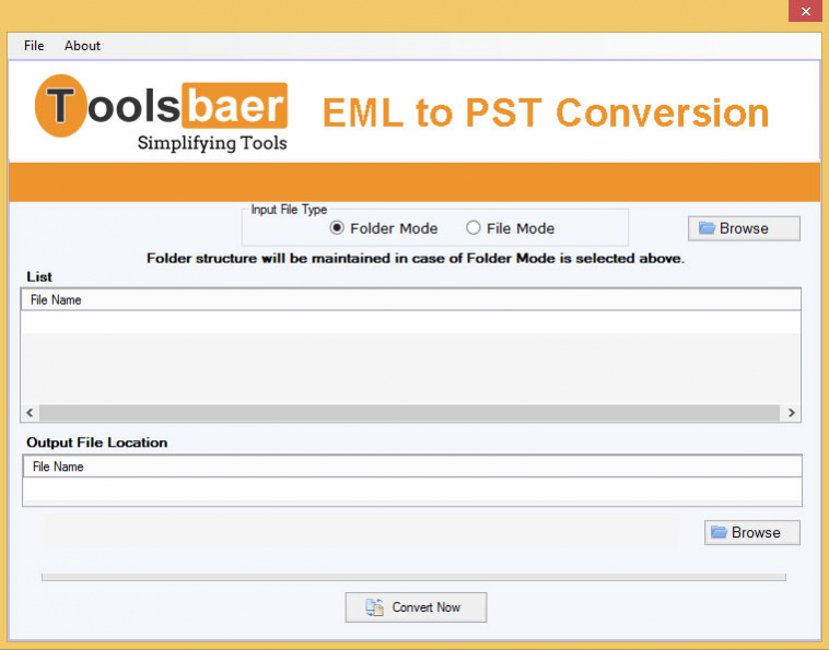 ToolsBaer EML to PST Converter