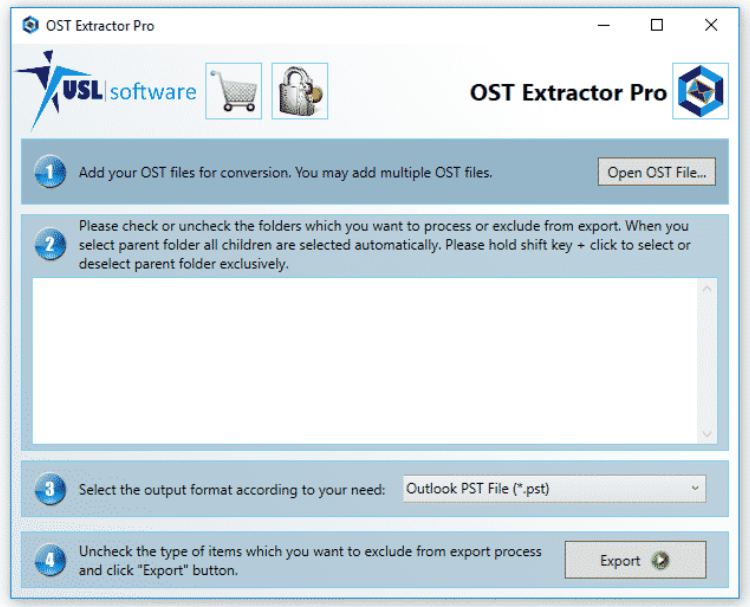 USLSoftware OST Extractor PRO