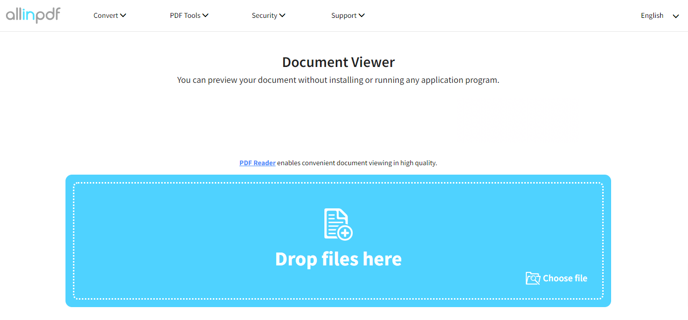 allinpdf Document Viewer
