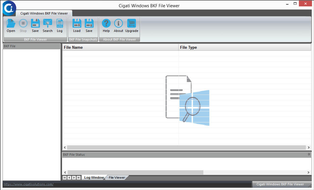 Cigati BKF File Viewer Tool