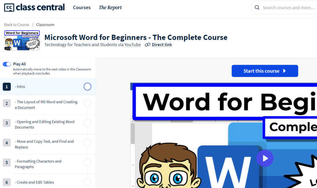 10 Best Free MS Word Courses (2024)
