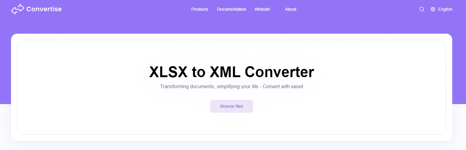 Convertise XLSX to XML Converter